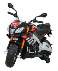 Bērnu elektromotocikls Aprilia Tuono V4, melns cena un informācija | Bērnu elektroauto | 220.lv