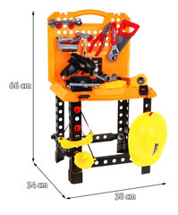 Rotaļu instrumentu komplekts ar darbagaldu cena un informācija | Rotaļlietas zēniem | 220.lv