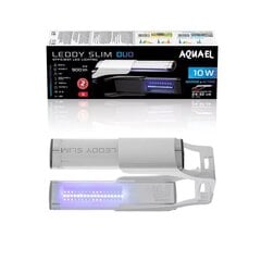 Apgaismojums akvārijiem Leddy Slim Duo Marine&Actinic LED, 10 W цена и информация | Аквариумы и оборудование | 220.lv