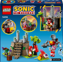 76998 LEGO® Sonic the Hedgehog Knuckles un Master Emerald templis cena un informācija | Konstruktori | 220.lv