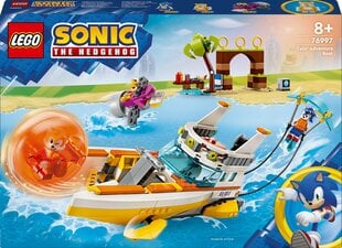 76997 LEGO® Sonic the Hedgehog™ Tails Piedzīvojumu laiva cena un informācija | Konstruktori | 220.lv