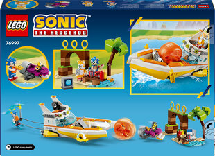 76997 LEGO® Sonic the Hedgehog™ Tails Piedzīvojumu laiva cena un informācija | Konstruktori | 220.lv