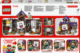 71436 LEGO® Super Mario King Boo spokainā savrupmāja цена и информация | Конструкторы и кубики | 220.lv