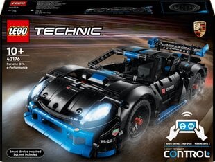 42176 LEGO® Technic Sacīkšu automobilis Porsche GT4 E-performance цена и информация | Конструкторы и кубики | 220.lv