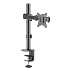 Silver Monkey UM-400 desk mount for 17-32'' monitor with folding arm - black цена и информация | Кронштейны для монитора | 220.lv