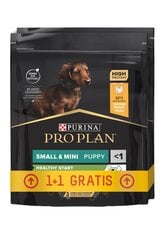 Purina Pro Plan Healthy Start для молодых собак мелких и мини пород с курицей, 2x700г цена и информация | Сухой корм для собак | 220.lv