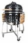 Grils Kamado Euroliux AU-26 BBQ, 145x127x123 cm, zaļš cena un informācija | Grili | 220.lv