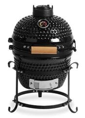 Grils Kamado Euroliux E-13 BBQ, 35x40.5x55 cm, zaļš cena un informācija | Grili | 220.lv