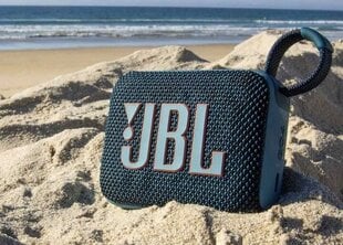 JBL Go4 Blue mobilais skaļrunis cena un informācija | Skaļruņi | 220.lv