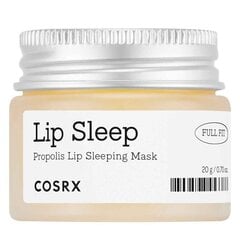 Nakts lūpu maska ​​Cosrx Full Fit Propolis Lip Sleeping Pack, 20 g cena un informācija | Lūpu krāsas, balzāmi, spīdumi, vazelīns | 220.lv