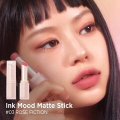 Peripera INK MOOD MATTE STICK 03 ROSE FICTION cena un informācija | Lūpu krāsas, balzāmi, spīdumi, vazelīns | 220.lv