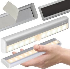 LED lampa ar kustības sensoru - Izoxis cena un informācija | Iebūvējamās lampas, LED paneļi | 220.lv