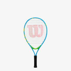 Profesionāla Wilson Junior Tenisa Raketes ASV Atklājums 21 (2022) | Bērniem 59x27x3 cm | Wilson oficiālā produktu lapa: https://www.wilson.com/en-us/product/us-open-21-jr-tns-rkt-wr08240#covertype=567 cena un informācija | Āra tenisa preces | 220.lv