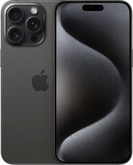 Apple iPhone 15 Pro Max 512 GB, melns, titāna krāsas, JP cena un informācija | Mobilie telefoni | 220.lv