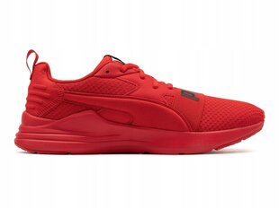 PUMA WIRED RUN PURE vīriešu apavi 389275-06 sporta gaiši sarkani 40.5 cena un informācija | Vīriešu kurpes, zābaki | 220.lv