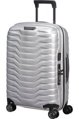 Samsonite Proxis Ievērojami Paplašināmais Griešebraucējs - 55cm Proxis Ievērojami Paplašināmais Griešebraucējs Samsonite - 55cm, Sudraba Krāsa cena un informācija | Koferi, ceļojumu somas | 220.lv