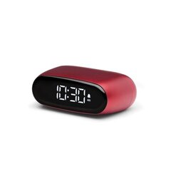 Lexon Design MINUT Pocket Size Alarm Clock Tumši sarkans цена и информация | Принадлежности для большой бытовой техники | 220.lv