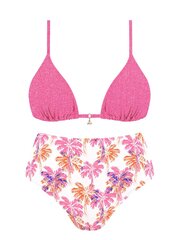 Bikini peldkostīms METALLIC PINK MIX DY0030-2103H_XL|DK0031-HB3H_XXL cena un informācija | Peldkostīmi | 220.lv