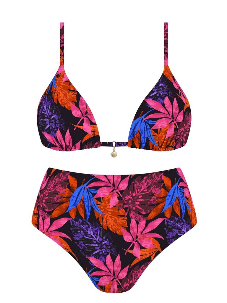 FLORAL MIX bikini peldkostīms DY0030-HB4H_XL|DK0031-HB4H_XXL cena un informācija | Peldkostīmi | 220.lv