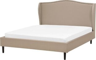 Кровать Beliani Colmar, 140x200 см, песочного цвета цена и информация | Кровати | 220.lv