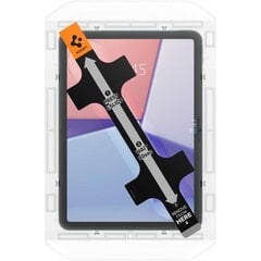 SPIGEN GLAS.TR "EZ FIT" RŪDĪTS STIKLS IPAD AIR 11 6 | 2024 CAURSPĪDĪGS cena un informācija | Ekrāna aizsargstikli | 220.lv