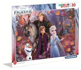 Clementoni: 30EL кадровая головоломка. Super Color Frozen 2 цена и информация | Пазлы | 220.lv