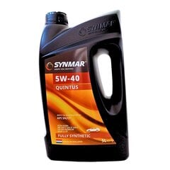 SYNMAR QUINTUS 5W-40, A3/B4, motoreļļa, 5L cena un informācija | Motoreļļas | 220.lv