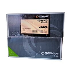 SYNMAR MAGNUS 10W-40, A3/B4, motoreļļa, 20L, bag in the box cena un informācija | Motoreļļas | 220.lv