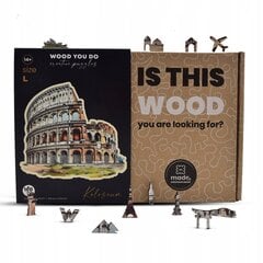 Puzzle Colosseum 160 gabaliņu sarežģīta koka puzle L cena un informācija | Puzles, 3D puzles | 220.lv