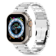 TECH-PROTECT NERŪSĒJOŠAIS PRO APPLE WATCH 4 | 5 | 6 | 7 | 8 | 9 | SE | ULTRA 1 | 2 (42 | 44 | 45 | 49 MM) SUDRABA KRĀSĀ cena un informācija | Viedpulksteņu un viedo aproču aksesuāri | 220.lv