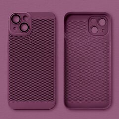 Moozy iPhone 13, iPhone 14 vāciņš ar ventilējošu dizainu VentiGuard Case, Violets cena un informācija | Telefonu vāciņi, maciņi | 220.lv