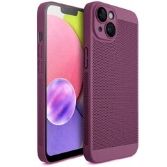 Moozy iPhone 13, iPhone 14 vāciņš ar ventilējošu dizainu VentiGuard Case, Violets cena un informācija | Telefonu vāciņi, maciņi | 220.lv