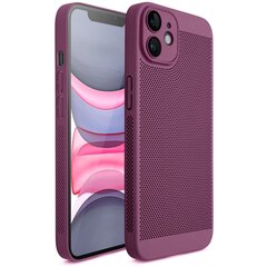 Moozy iPhone 11 vāciņš ar ventilējošu dizainu VentiGuard Case, Violets cena un informācija | Telefonu vāciņi, maciņi | 220.lv