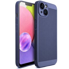 Moozy iPhone 15 vāciņš ar ventilējošu dizainu VentiGuard Case, Zils cena un informācija | Telefonu vāciņi, maciņi | 220.lv