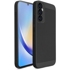 Чехол Samsung Galaxy A34 5G с вентиляционным дизайном Moozy VentiGuard Case, черный цена и информация | Чехлы для телефонов | 220.lv