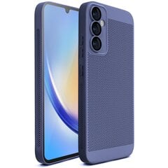 Moozy Samsung Galaxy A34 5G vāciņš ar ventilējošu dizainu VentiGuard Case, Zils cena un informācija | Telefonu vāciņi, maciņi | 220.lv