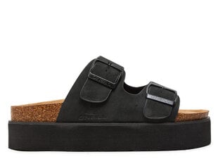 Platform slider women low o'neill 9024101925y moterims juoda women's black 9024101925Y цена и информация | Шлепанцы, тапочки для женщин | 220.lv