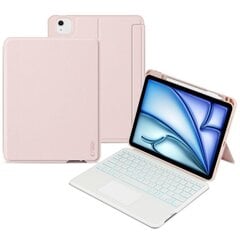 TECH-PROTECT SCMAG PILDSPALVA + TASTATŪRA IPAD AIR 10.9 4 | 5 | 2020-2022 | 11 6 | 2024 ROZĀ KRĀSĀ cena un informācija | Somas, maciņi | 220.lv