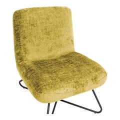 Krēsls Evelekt Farica, dzeltenas cena un informācija | Atpūtas krēsli | 220.lv
