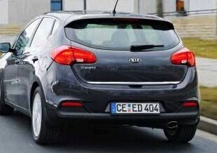 KIA Cee'd II HB JD - CHROM hromēta vērtnes atloka atvāžamais stikls цена и информация | Авто принадлежности | 220.lv