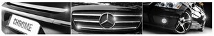 Mercedes GLA II (H247) 2020+ CHROM atloka apdare cena un informācija | Auto piederumi | 220.lv