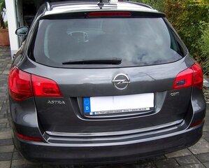 OPEL ASTRA MK VI J Kombi - HROMĒTA LABELE aizmugurējām durvīm cena un informācija | Auto piederumi | 220.lv