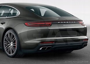 Porsche Panamera II Turismo 17+ CHROM atloka apdare цена и информация | Авто принадлежности | 220.lv