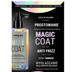 Macpaul magic coat Thermoactive spray matu stikls 200ml cena un informācija | Matu veidošanas līdzekļi | 220.lv