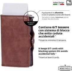 Moneyhold® Slim Wallet - Vīriešu karšu turētājs cena un informācija | Vīriešu maki, karšu maki | 220.lv