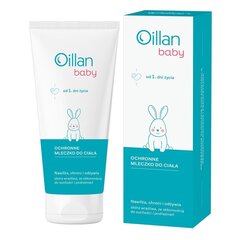 Ķermeņa pieniņš bērniem Oillan Baby Protective Body Milk, 200 ml cena un informācija | Bērnu kosmētika, līdzekļi jaunajām māmiņām | 220.lv