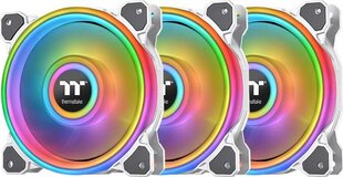 Thermaltake Riing Quad 12 RGB 3Pack Fan CL-F088-PL12SW-A цена и информация | Компьютерные вентиляторы | 220.lv