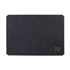 UNIQ etui Dfender laptop Sleeve 16" czarny|charcoal black цена и информация | Рюкзаки, сумки, чехлы для компьютеров | 220.lv