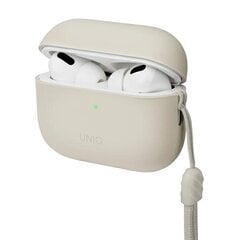 UNIQ etui Lino AirPods Pro 2 gen Silicone beżowy|beige ivory цена и информация | Аксессуары для наушников | 220.lv