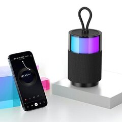 USAMS Głośnik Bluetooth 5.3 YIN Series czarny|black YX12YX01 (US-YX012) цена и информация | Аудиоколонки | 220.lv